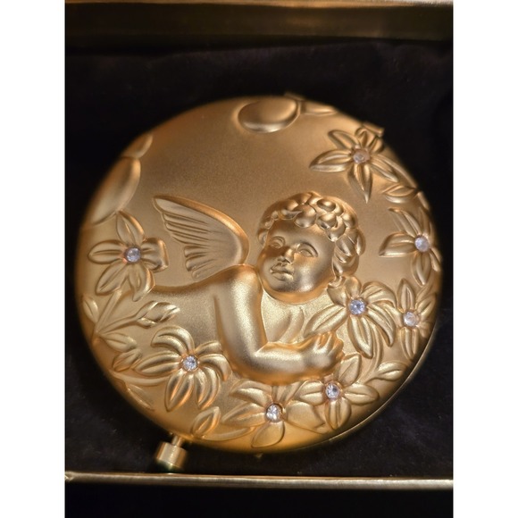 Estee Lauder Other - Estée Lauder 'May' Angel Compact Lucidity Transparent 06 pressed powder. W/ Box